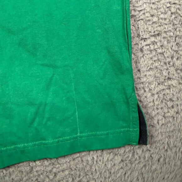 Vintage Lansdowne Ireland Rugby Polo Shirt Mens 3XL Green White Soccer 90s NEW - Picture 7 of 10